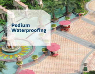 Podium Waterproofing